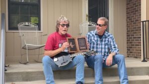 Sam Bush Instagram - AUGUSTA, GA, next Friday 10/13 Sam and band are returning for a night at one of our favorites, the @historicimperialtheatre as part of the @morrismuseumoart's Budweiser True Music Southern Soul and Song! And more excitement to share - @paulschiminger of @intlbluegrass stopped by to give Sam his personal IBMA Hall of Fame plaque and we put him to work!  Come join us. Tkts & info for the Imperial Theater here: https://www.imperialtheatre.com/event/southern-soul-song-series-sam-bush-band-2/ 

#sambush #sambushband #newgrass #bluegrass #theimperialtheater #augusta #georgia #halloffame #ibma