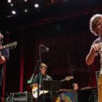 Sam Bush Instagram – A Saturday night well spent at the @franklintheatre! Sam and band performed on night 1 of 2 to record a live episode of @mountainstage for @npr Music for future airing. The talented musicians we were with couldn’t have been better, with @steveearle, @elizabethcookforsheriff, @sarahleeguthrie, and @iamchrispierce! Photo by: @brewheadwv 

#sambush #sambushband #newgrass #bluegrass #mountainstage #franklintheatre #nprmusic #kathymattea #steveearle #elizabethcook #sarahleeguthrie #chrispierce
