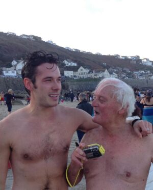 Sam Palladio Instagram - My grandpa Alan is bloody 101 today! Happy birthday! Still a speed daemon and adventure seeker. He only switched from a mountain bike about 2 years ago. He’s now fiddled with his scooter to get some extra juice out of it and it’s got the acceleration of a Tesla now. Please wish him happy birthday. Xx
