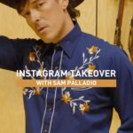 Sam Palladio Instagram - Oklahoma! has a new cowboy in town... 😉 @SamPalladio, now starring as Curly, is taking us backstage and behind the scenes of @Oklahoma.WestEnd! Tune in for the official takeover on @RodgersandHammerstein’s Stories this Wednesday, August 9. #OK80 #OklahomaWestEnd