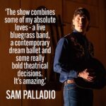 Sam Palladio Instagram - "I was blown away by Daniel [Fish]’s production, though, and how modern and challenging and beautiful it is. And it is a real thrill to be back in London, stepping out on to the boards again" 🤠🌾 Scurry on over to thestage.co.uk to read to full interview!