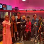 Sam Palladio Instagram - Fun morning recording @bbcradio4 for “Loose ends”. The episode airs tomorrow Saturday 5th at 6.15pm. Great conversations with @louliesanders @beth_nielsen_chapman @sabiyha_ @dexysofficial @poppy__jay__ @annekariceart @yolandabrown BBC Broadcasting House