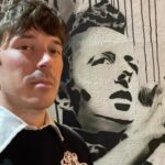 Sam Palladio Instagram - Hey @joestrummer. Maybe one day I’ll get to play you again on screen…til then, I’ll admire your portrait on the wall of @exit_in