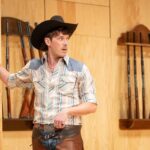 Sam Palladio Instagram - Here’s a peak into my world @oklahoma.westend. Now playing at the Wyndhams Theatre in London’s West End until September 2nd. Wyndham's Theatre