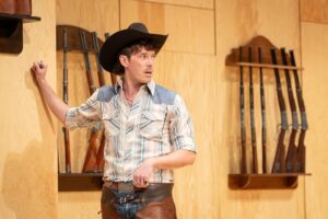 Sam Palladio Instagram - Here’s a peak into my world @oklahoma.westend. Now playing at the Wyndhams Theatre in London’s West End until September 2nd.