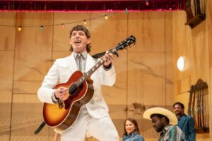 Sam Palladio Instagram - Here’s a peak into my world @oklahoma.westend. Now playing at the Wyndhams Theatre in London’s West End until September 2nd.