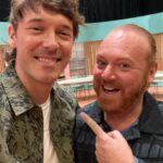 Sam Palladio Instagram - Throw back to last Sunday @sundaybrunchc4 chatting about the “Nashville Tour” new music and @oklahoma.westend Television Centre, London