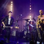 Sam Palladio Instagram - I can’t belive it’s been a month since we started the Nashville Reunion Tour in Glasgow! Amazing fans, amazing memories. What was your favourite moment? If you want to relive the great vibes, check out our new tour merch store at Nashvillereuniontour.com 📸 @christiegoodwin @eventimuk Eventim Apollo