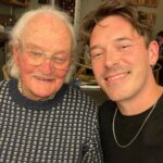Sam Palladio Instagram - My grandpa Alan is bloody 101 today! Happy birthday! Still a speed daemon and adventure seeker. He only switched from a mountain bike about 2 years ago. He’s now fiddled with his scooter to get some extra juice out of it and it’s got the acceleration of a Tesla now. Please wish him happy birthday. Xx Penzance, Cornwall