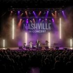 Sam Palladio Instagram - I can’t belive it’s been a month since we started the Nashville Reunion Tour in Glasgow! Amazing fans, amazing memories. What was your favourite moment? If you want to relive the great vibes, check out our new tour merch store at Nashvillereuniontour.com 📸 @christiegoodwin @eventimuk Eventim Apollo