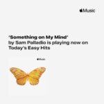 Sam Palladio Instagram - Thank you for the love @applemusic. This means the world. Stream “Something on My Mind” in Apple Music today.