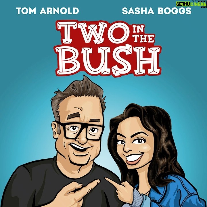 Samm Levine Instagram - Had an absolute blast chatting with my old pal @thetomarnold and @sasha_boggs on their podcast, Two In The Bush! If you enjoy this little taste, you’ll love the whole thing - I promise! Available now on YouTube and wherever podcasts are cast!