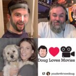 Samm Levine Instagram - Brand new #DLM to get you through this manic Monday. #WishItWasSunday #ThatsMyFunDay ・・・ #Repost @youdontknowdoug ・・・ Samm Levine and Clarke Wolfe both brought extra protection to compete with Geoff Tate today on the latest DLM. Available now. #LeonardMaltinGame #Cincy #ATL #Podcast #Comedy #Film #Trivia #HanksALot
