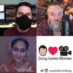 Samm Levine Instagram - Brand new #DLM for your ear holes! Available now wherever you get your podcasts! ・・・ #Repost @youdontknowdoug ・・・ Don’t sleep on this! It’s my DLM dream line-up and you can hear it tonight at midnight pacific time. Feat. the return of The Leonard Maltin Game! @aparnapkin @sammlevine @geofftate