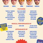 Samm Levine Instagram - Tonight is the night!! Don’t miss @bigslickkc’s Virtually Talented Show (benefiting @childrensmercy)!! You can nab one of these fantastic limited edition t-shirts while supporting an amazing cause. Streaming on YouTube and Facebook at 8:30pm ET/ 5:30pm PT. Check out BigSlickKC.org for more info!! Children's Mercy
