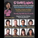Samm Levine Instagram - This Thursday, Sept 10th!! “Storylines” makes its premiere at 10pm ET/ 7pm PT and it’s TOTALLY FREE for you to enjoy!! Hilarious stories and glorious animation together at last!! Don’t miss it!!