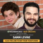 Samm Levine Instagram - NOLA! I’m so excited to be heading your way next weekend with @wizardworld! Gonna be hosting some fun panels, the costume contest and, of course, I’ll have my table on the convention floor all weekend so we can talk about my beard and high five! . . . Use the link in my bio to get your tickets now! See you there!