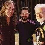 Samm Levine Instagram - I’ve been lucky enough to see @alfredyankovic perform live more times than I can count. (Going all the way back to 1996 -> SWIPE!) And seeing him last night with a 41 piece orchestra was a special kind of awesome that’s not to be missed! He sounds amazing and puts on an unforgettable show! But getting to hang with Al and Dr. Demento after the show - well let’s just say it appears my work on this planet is complete, and I must now return to my home, on the planet Zarkon. #StringsAttachedTour #ComedyHeroes #ImDead