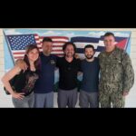 Samm Levine Instagram – My awesome pal, @tinband, invited me to join him in visiting the troops abroad to show our appreciation for their service. And they were kind enough to let us have a little fun on the water while we’re here. Oh, they also think I’m in the American Pie movies, so nobody say anything. It’s a true honor to be here and meet these real heroes! Thank you, @navyentertainment and @laniers! (Also, for security reasons, I’m not allowed to say where we’re visiting. So if you’ve figured it out, keep it to yourself, huh? Thanks!)