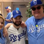 Samm Levine Instagram – The 2019 @bigslickkc shenanigans have begun! This year’s softball game at the @kcroyals Kauffman Stadium was one for the ages! Please enjoy this photo series from the day #BigSlickKC
.
1) Two and a half Jews
2) A Modern Family reunion with @ericstonestreet & @arielwinter
3) After his walk off victory hit, Antman gets hoisted onto the shoulders of @tarzannoz & @kevinpollak123, while Shazam refuses to help
4) Moments after umpire Bruce Dreckman drilled me in the head with an unannounced toss into the dugout suite. He was kind enough to check on me and make sure I wasn’t going to sue
5) A musical interlude brought to you by @zacharylevi & @tarzannoz (I should know this one better)