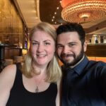 Samm Levine Instagram - Got married to this amazing woman one year ago today. Couldn’t ask for a more perfect place to spend our first anniversary. Here’s to many more years of cheese, wine, pizza and pasta together, my love.🍷🧀♥️ #FeliceAnniversario