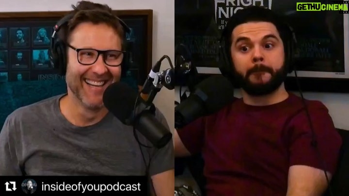 Samm Levine Instagram - When my second favorite Lex Luthor asks me to get personal, I hold nothing back! Had a blast chatting with @themichaelrosenbaum on his brilliant podcast, Inside of You. Give it a watch/listen!
