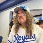 Samm Levine Instagram - Nothing but #BigSlickKC shenanigans this afternoon. Plus an unexpected cameo from future hall-of-famer Charlie Blackmon! We might’ve played an actual softball game, but who can be sure… Kauffman Stadium