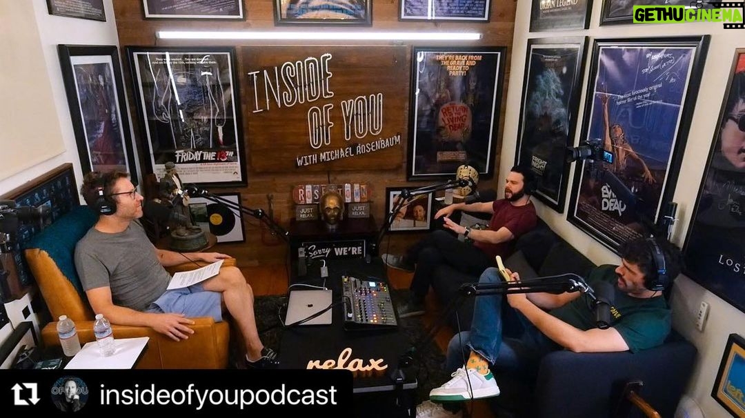 Samm Levine Instagram - When my second favorite Lex Luthor asks me to get personal, I hold nothing back! Had a blast chatting with @themichaelrosenbaum on his brilliant podcast, Inside of You. Give it a watch/listen!