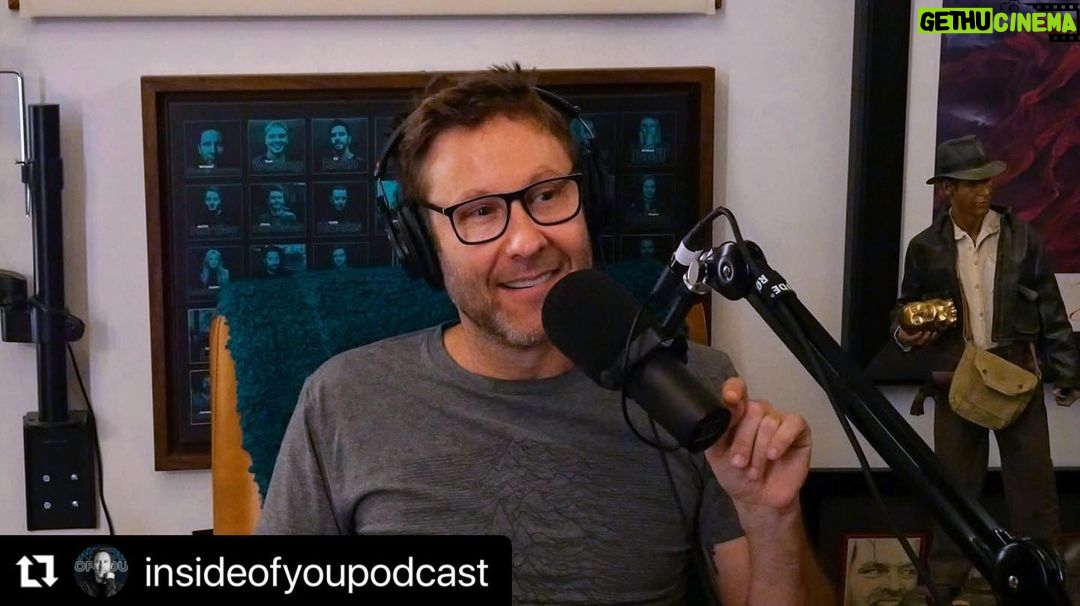 Samm Levine Instagram - When my second favorite Lex Luthor asks me to get personal, I hold nothing back! Had a blast chatting with @themichaelrosenbaum on his brilliant podcast, Inside of You. Give it a watch/listen!