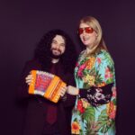Samm Levine Instagram - An amazing night seeing ‘Weird: The Al Yankovic Story’ - and now you can too! FOR FREE! It’s available NOW on the Roku Channel (which is a FREE app and website)! Did I mention it’s FREE?! The movie is hysterically funny - and do yourself a favor by watching it with the largest group of friends you can. @alfredyankovic, @erockappel, #DanielRadcliffe & #EvanRachelWood absolutely knocked it out of the park! And it’s chock-full of glorious Easter eggs for longtime fans! It’s honestly the hardest I’ve laughed since the world fell apart! Thank you for FINALLY sharing your story, Al! . . #WeirdTheAlYankovicStory #TheRokuChannel #FunnyOrDie