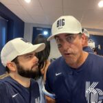 Samm Levine Instagram - After three long years, @BigSlickKC is back, baby!! We’re all dressed up and ready for a little softball in this charming and reliable Kansas City heat and humidity! #JewSweat #BigSlickKC Kauffman Stadium