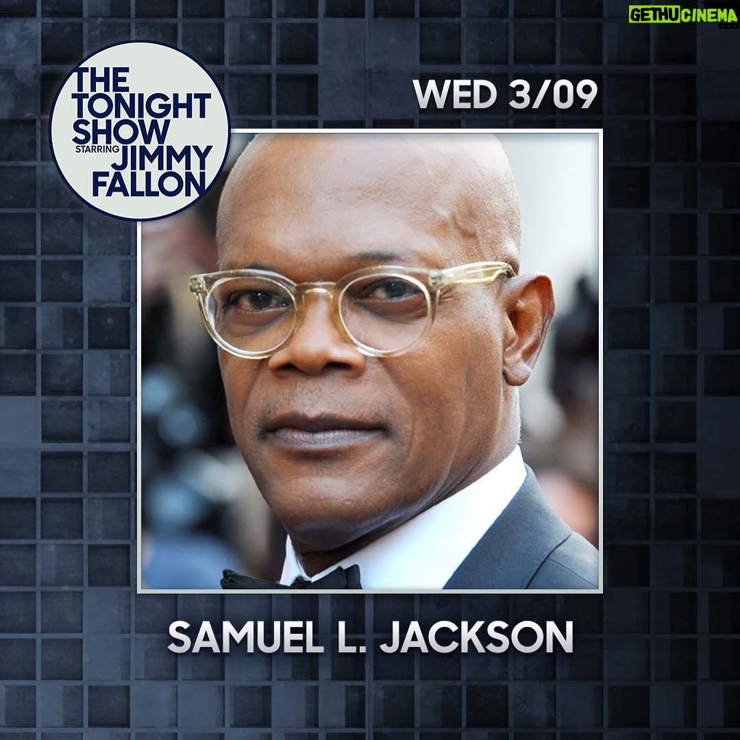 Samuel L. Jackson Instagram - Tune in to @fallontonight to catch @jimmyfallon and me talking about golf, laser “cutlery”and my new show The Last Days of #PtolemyGrey which drops this Friday on @appletvplus