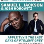 Samuel L. Jackson Instagram - Come check us out on Thursday March 10th at the 92nd St. Y. We’ll be talking about my new @appletvplus limited series #lastdaysofptolemygrey and life in general. Hope to see you there! Link in Bio.