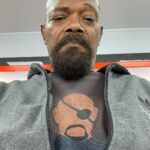 Samuel L. Jackson Instagram - Patch, no patch, no scar, no scar. Old School Fury Day, gotta find the Groove!#SecretInvasion#justlikeridingabike