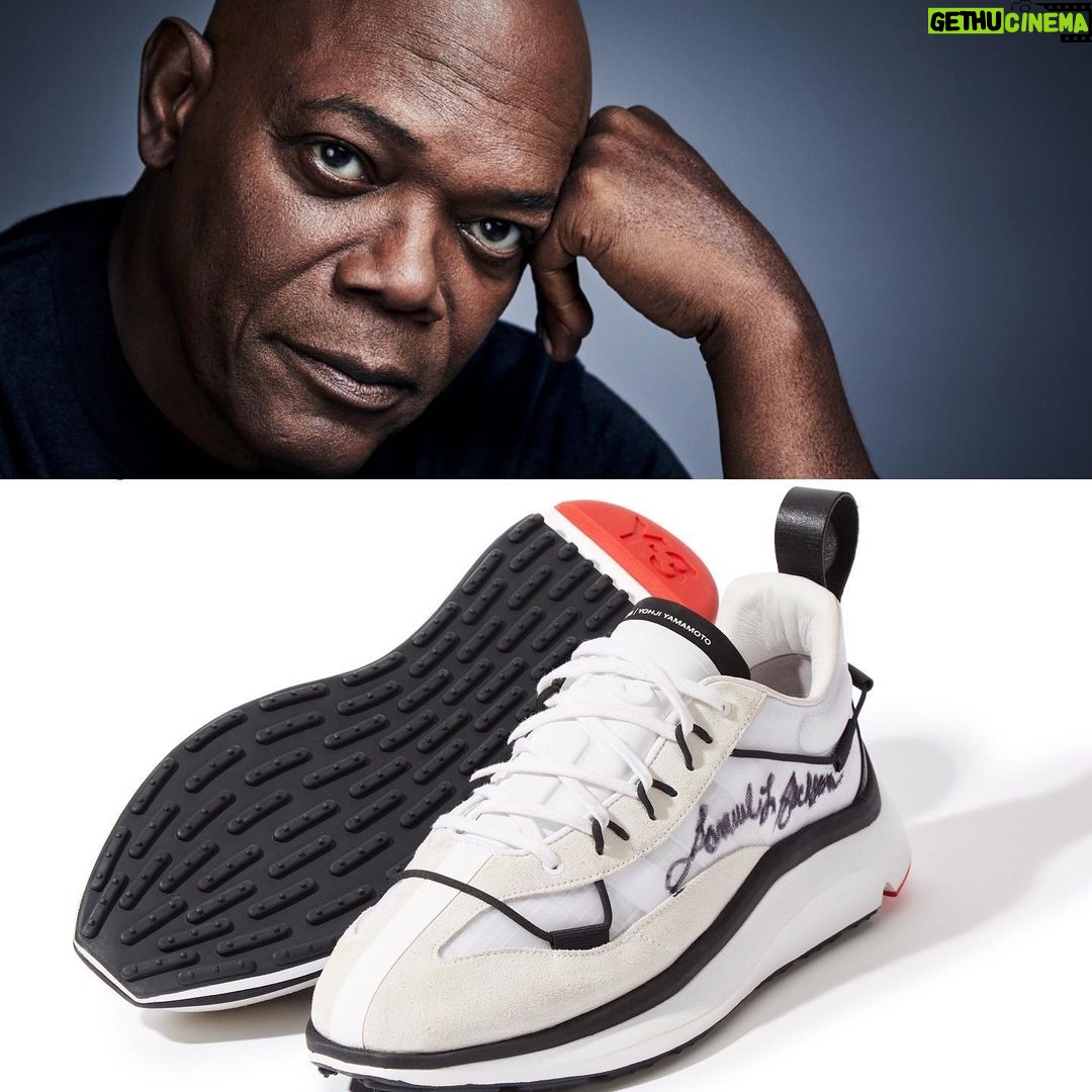 Samuel L. Jackson Instagram - Take home my Adidas Y-3's while supporting http://www.smallstepsproject.org/portfolio/samuel-l-jackson/ in the #CelebrityShoeAuction so @SmallStepsProject can support children living on a landfill! Bid Generously! Learn more about their work at the link in the bio.