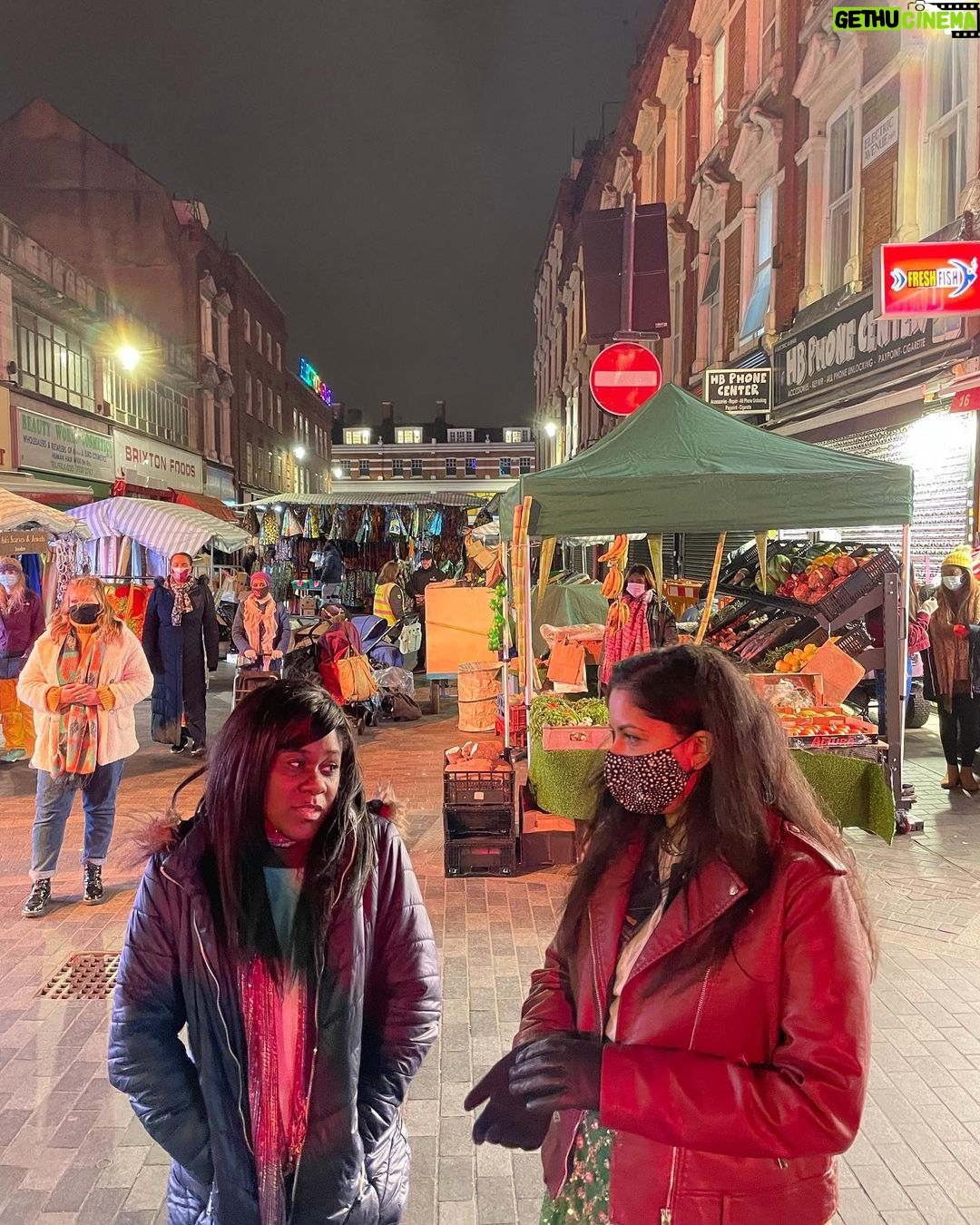 Samuel L. Jackson Instagram - When a song title becomes reality. Location today was This Street! Too, too Dope.Extras & food... Outstanding!!!#thenwetakeithigher#secretinvasion#Brixtonshowingout