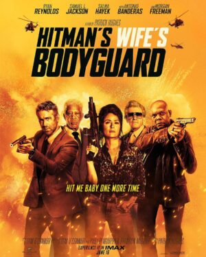 Samuel L. Jackson Instagram - #HitmansWifesBodyguard crashes into theaters June 16! @hitmansbodyguard @lionsgate @vancityreynolds @salmahayek @antoniobanderasoficial @morganfreeman