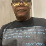 Samuel L. Jackson Instagram - It’s that time a’ tha’ year! Thinkin’ ‘bout tomorrow!#lastdaysofptolemygrey#endalz#maytheforcebewithyou Atlanta, Georgia