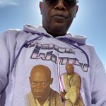 Samuel L. Jackson Instagram - MAY THE 4th BE WITH YOU‼️‼️👊🏾👊🏾#heruniversestarwars#applebum_tokyo#takashiokazaki#macelives