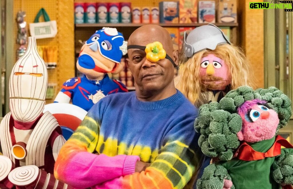 Samuel L. Jackson Instagram - I belong on @SesameStreet, my friend @AbbyCadabbySST told me so. Check out today's Word of the Day, Belonging! Link in Bio. #ComingTogether