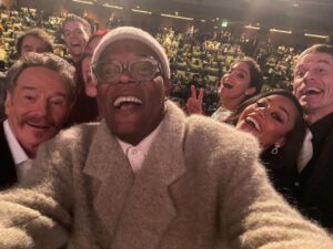 Samuel L. Jackson Instagram - ARGYLLE PREMIERE 🤳🏾🐱