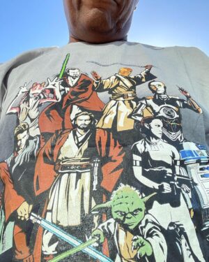 Samuel L. Jackson Instagram - MAY THE 4th BE WITH YOU‼️‼️👊🏾👊🏾#heruniversestarwars#applebum_tokyo#takashiokazaki#macelives