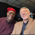 Samuel L. Jackson Instagram - When you know sharing the creative space with @vincentcassel would be DOPE if you ever got the chance & it turns out to be even DOPER!#Damagedmovie#meetingyourheroescanbefulfilling City of Edinburgh