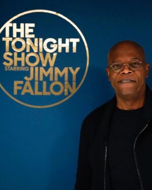 Samuel L. Jackson Instagram - Tune in tonight to @FallonTonight on @nbc to catch  @jimmyfallon and me talk about @thepianolessonplay @starwarsmovies and so much more! PC - Ralph Bavaro/NBC