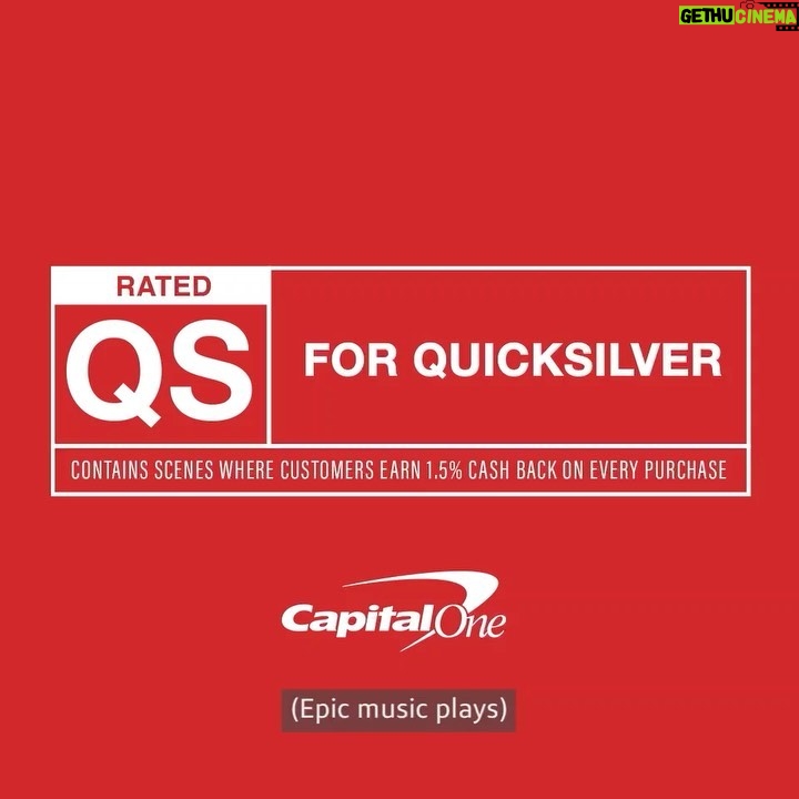 Samuel L. Jackson Instagram - Catch me alongside the biggest smash hit card of the season. The @CapitalOne Quicksilver card makes you the hero with unlimited 1.5% cash back on every purchase, everywhere. #capitalonepartners