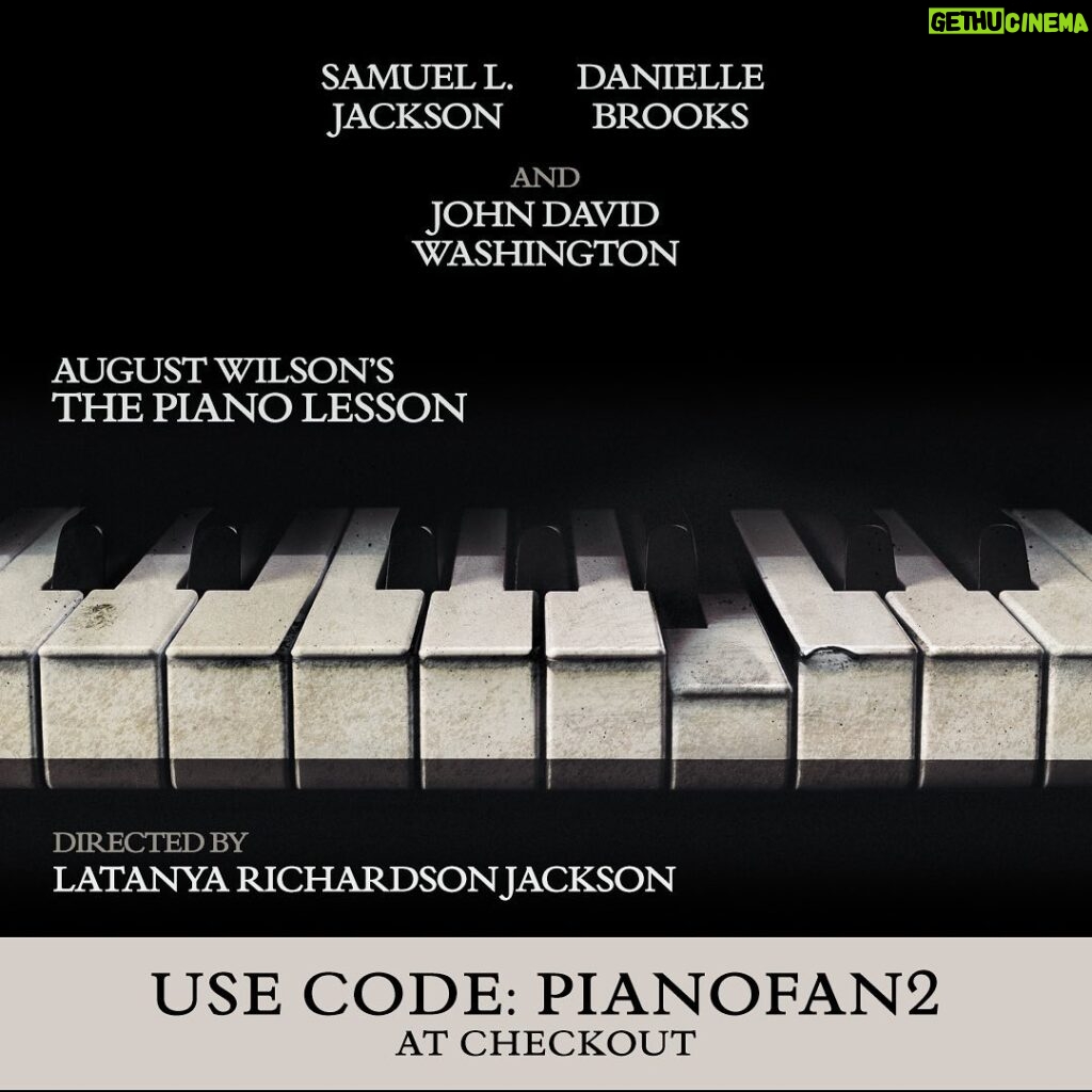 Samuel L. Jackson Instagram - @thepianolessonplay comes to Broadway this fall, and you can get access to presale tickets before the general public. Use the link in bio, or visit PianoLessonPlay.com and use the code PIANOFAN2 when purchasing tickets. Presale is happening now through this Thursday, May 12.