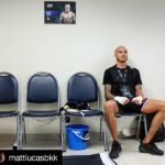 Samy Sana Instagram - J'attends mon tour !⚔⚰🩸#s47s #champ #seulecontretous #Repost @mattlucasbkk (@get_repost) ・・・ Waiting For His Moment ———————————- Samy Sana bided his time. Then the rematch came. It was at ONE Championship in Singapore, May 17th. The French Algerian’s first bout with Yodsanklai Fairtex was at Thai Fight back in 2013. Yodsanklai took the decision win. Six years later and strapped with a WBC 75kg belt he fought “The Boxing Computer” again. The lengthy Frenchmen landed crisp boxing and a solid left hook to knock down Yodsanklai. The Thai fighter stumbled. The bell rang. A second round. A third. The decision was made. Sana’s time had come —————————————— #mattlucasmuaythai Brought to you by “On Fighting In Thailand - A Guide To The Sport In The Motherland” Available in print and as an ebook on amazon.com Www.matt-lucas.com