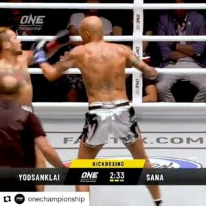 Samy Sana Instagram - #Repost @onechampionship (@get_repost)
・・・
Is this the greatest upset in ONE Super Series history? @samy_sana75 🤴🏼