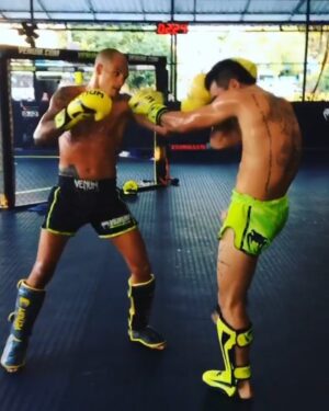 Samy Sana Instagram - #sparringday🥊🐍 @venum @onechampionship