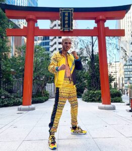 Samy Sana Instagram - ⛩🌋🈶️ 🇯🇵🥋 @pardonmyfrench @mizunoeurope @djsnake @shinzo_paris @venum Tokyo 東京, Japan